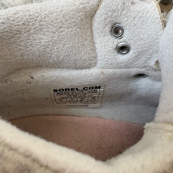 Sorel Women's Out 'N About Conquest Boots - Chalk/Sea Salt - Picture 8 of 8